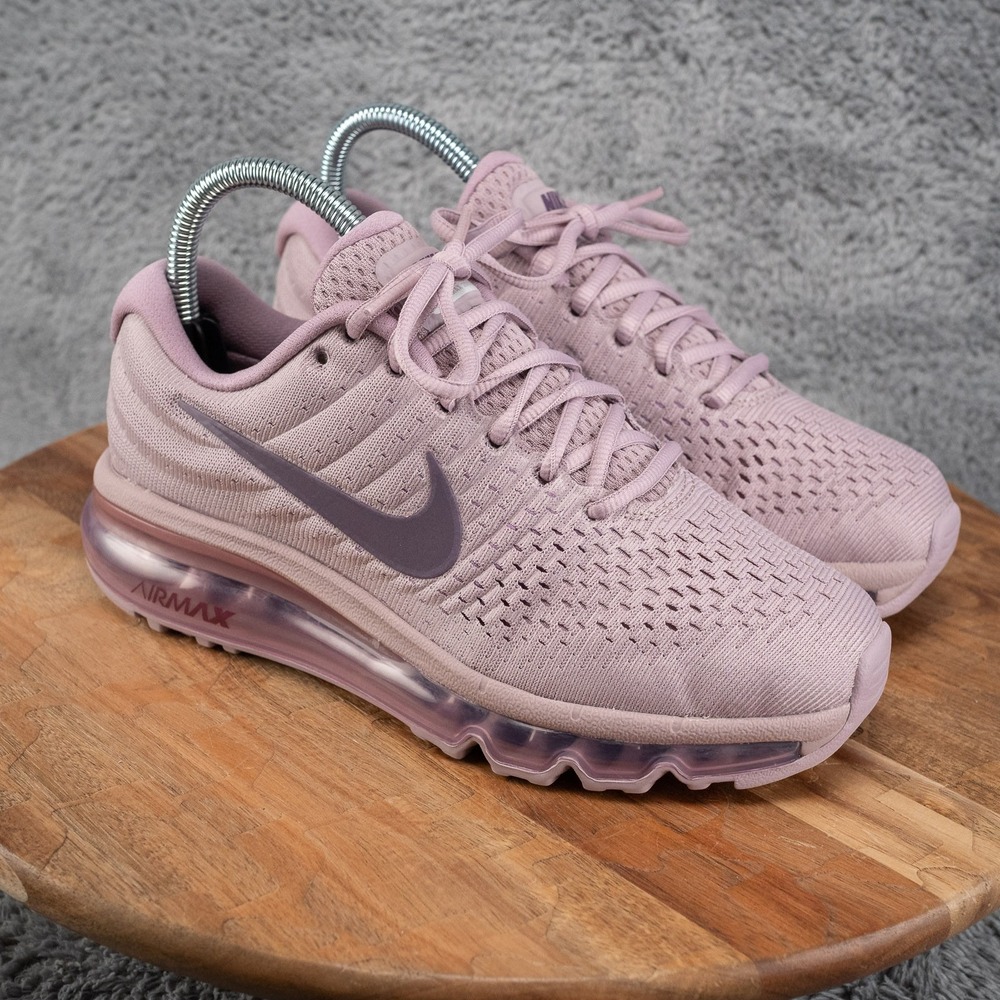 Nike Air Max Womens Plum Fog Purple Running Shoes Cushioned Casual Sz:6
